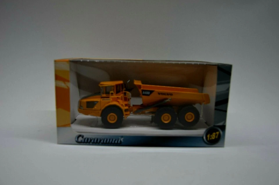 CAMIÓN VOLQUETE CARARAMA VOLVO A40D MODELO ESCALA 1 87. NUEVO Foto 2 de 3