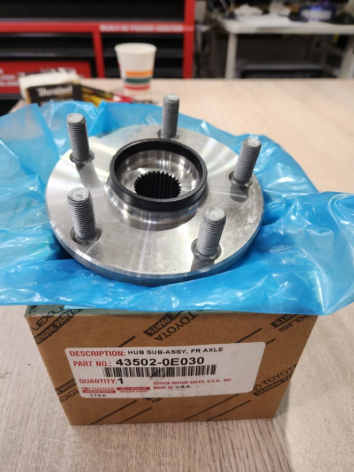 Buje de rueda genuino Toyota (delantero izquierdo derecho) 43502-0E030 Foto 2 de 2