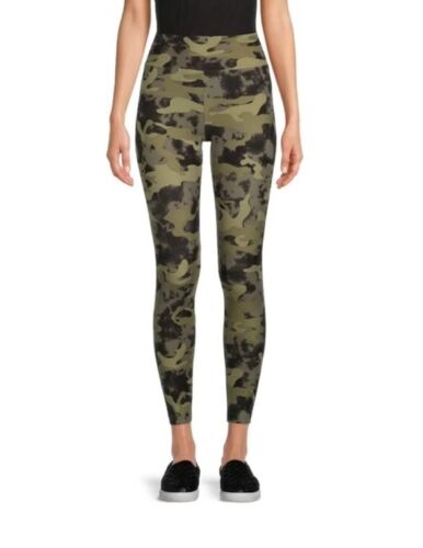 No Boundaries Junior’s Green Camo Print Ankle Length Sueded Leggings Small 3-5 - Picture 1 of 6