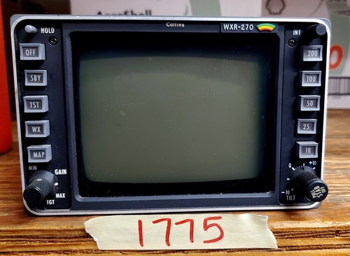 Collins IND-270A RADAR INDICATOR P/N 822-0416-001 (AR)