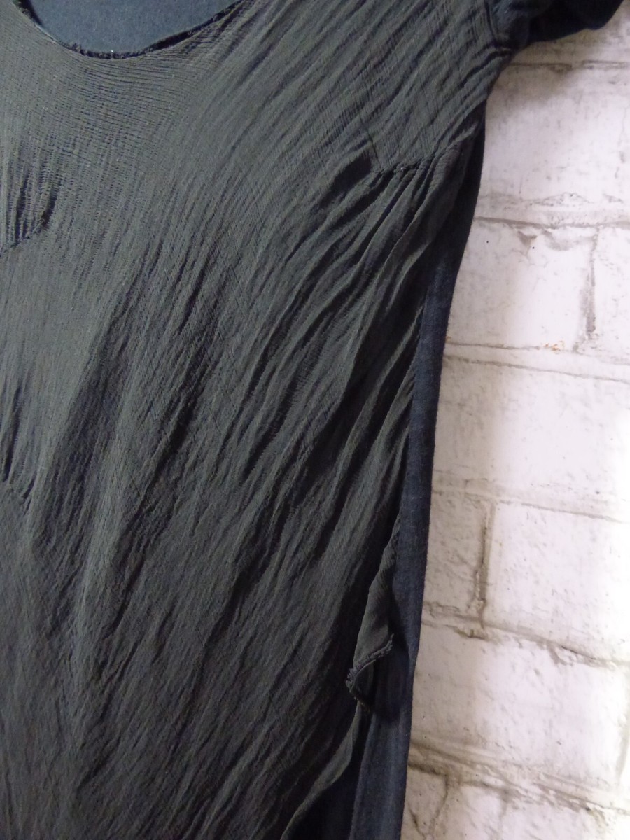Johnny Was 4 Love and Liberty Black Embroidered Eyelet Tunic