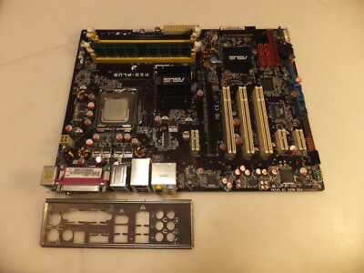 ASUS P5B-PLUS REV.1.00G, LGA775, Intel Motherboard +C2D 6600 2.4GHz+RAM 1Gb+I/O