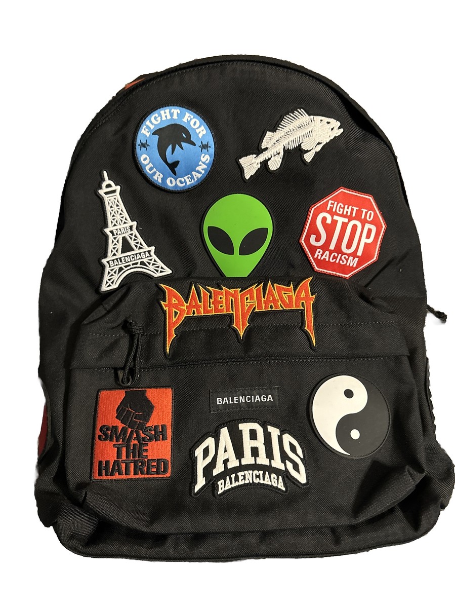 balenciaga Logo-patch Backpack | eBay balenciaga Logo-patch Backpack | eBay