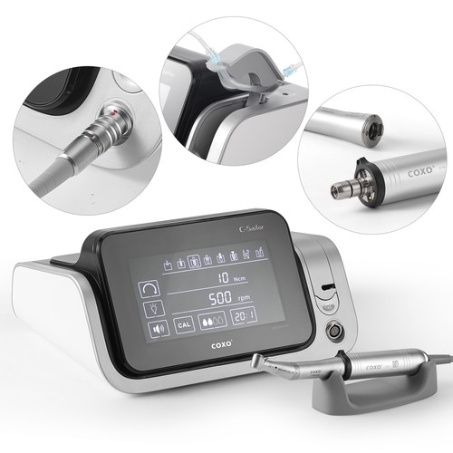 COXO Dental Brushless Implantat Motor C-SAILOR PRO mit Implantat Bewässerungsschlauch - Bild 10 von 37