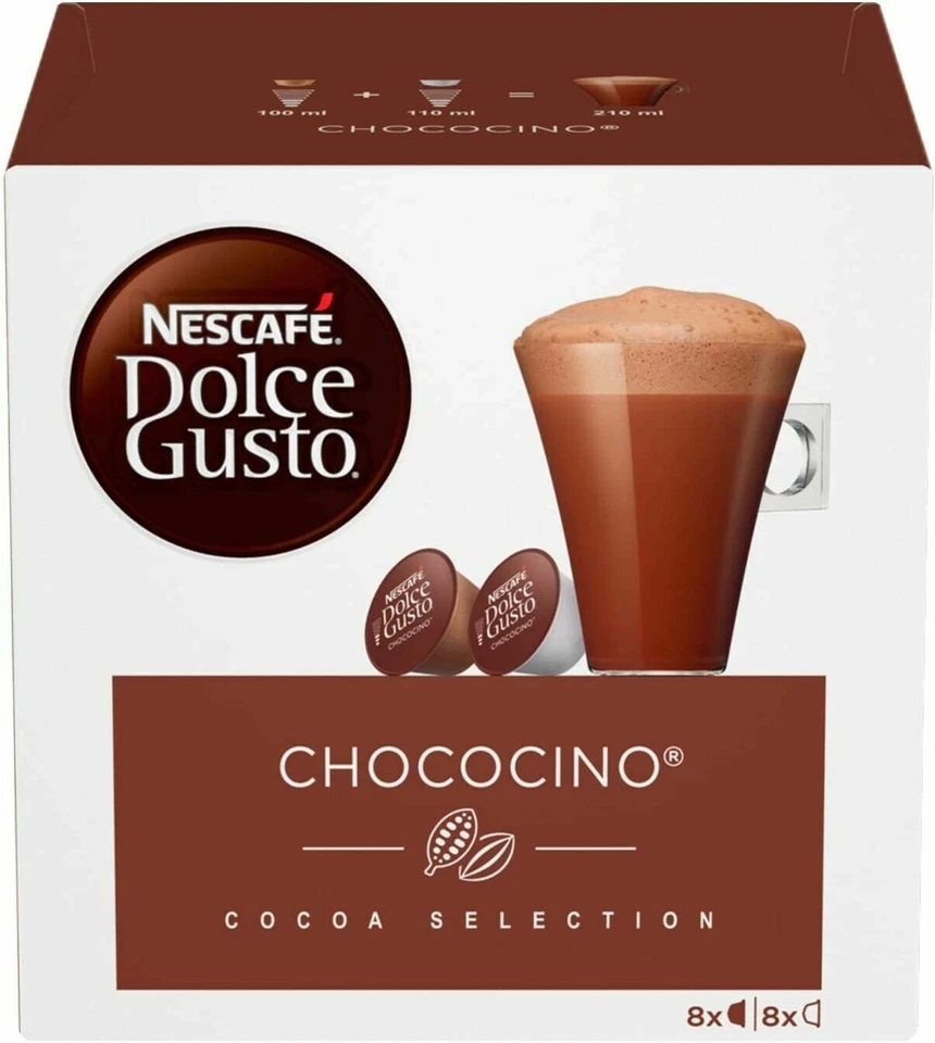 NESCAFÉ 32 Capsule Nescafè Dolce Gusto CHOCOCINO Originali Cioccolata Ciococino