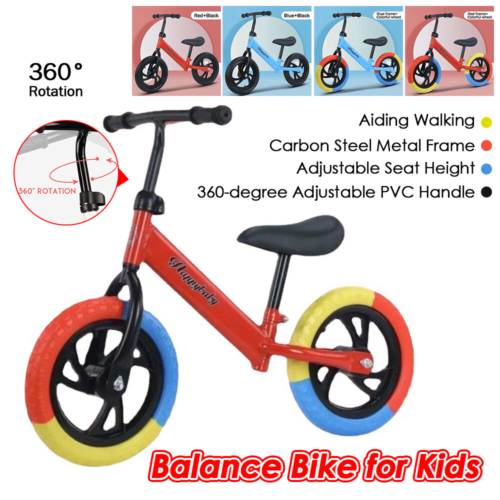 Balance Bike for Kids 26 Years Toddler Bike No Pedal Push Bicycle