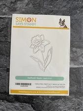 simon says stamp dies Daffodil Stem