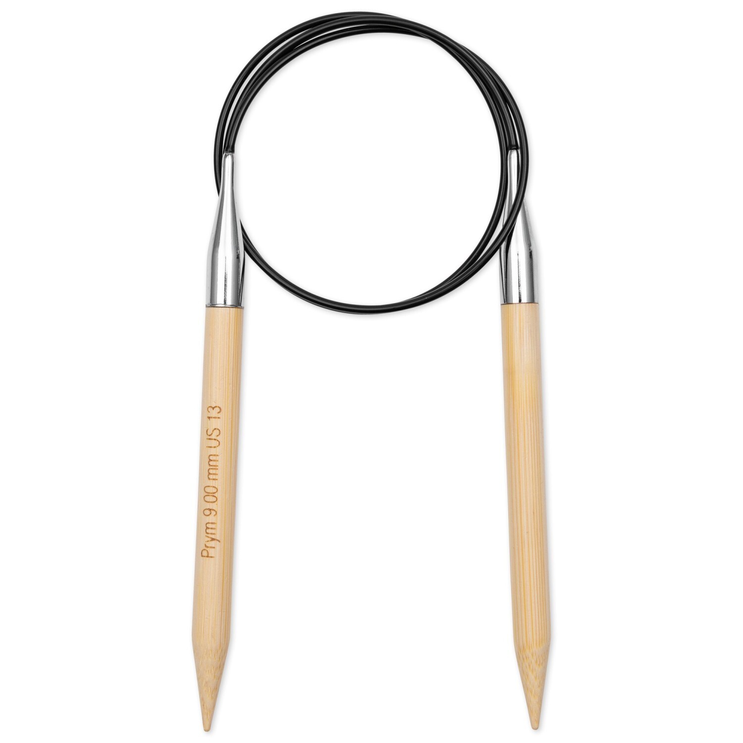 Circular Knitting Needle Bamboo by Prym | Size: 9mm/80cm