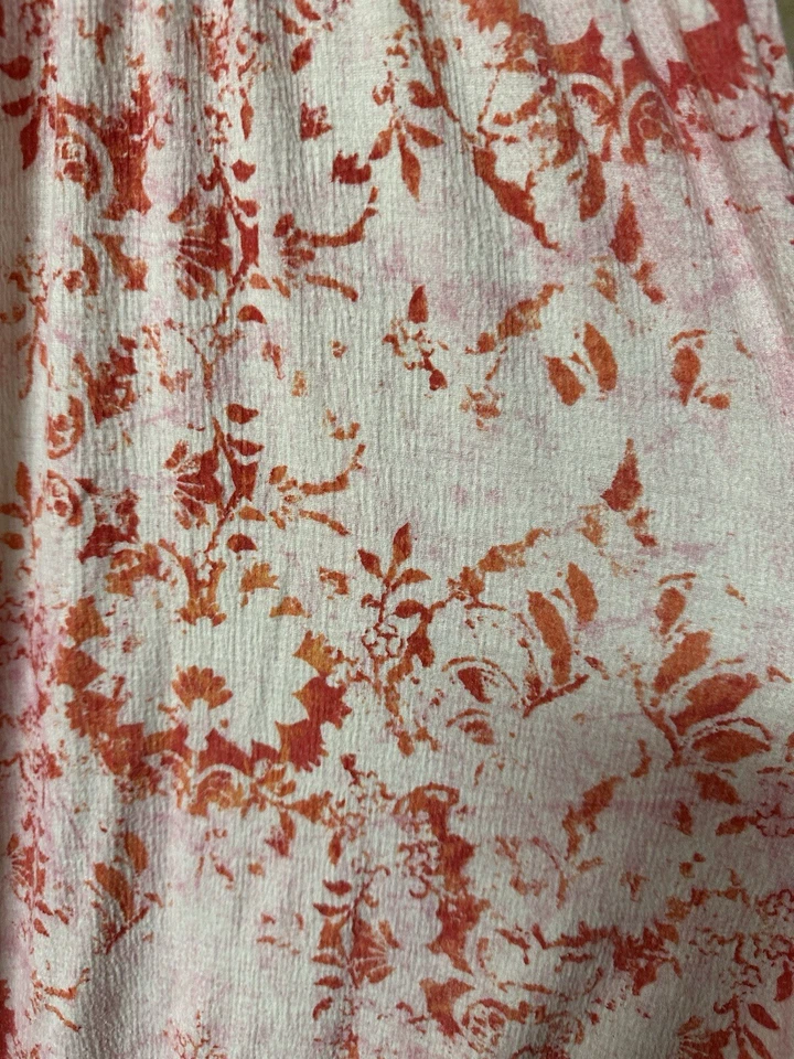 Maxi Vestido Mossimo Para Mujer de Encaje Floral, Vacationcore Cottagecore Verano, Talla Lg Foto 4 de 4