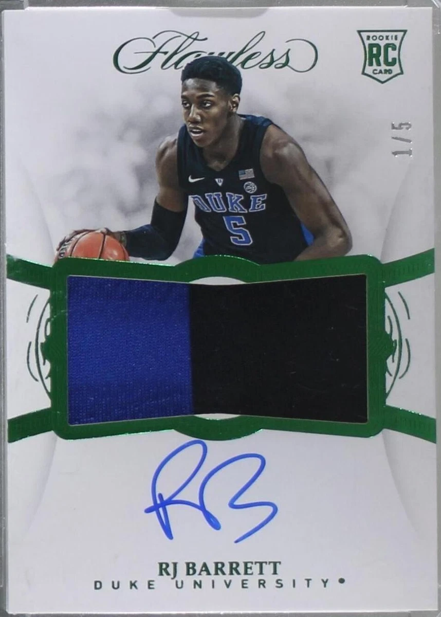 2019-20 Panini Flawless Collegiate - RJ Barrett #103 for sale | eBay