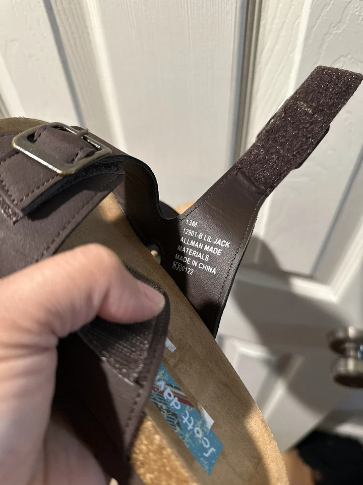 Nwot scott david little kids sandals size 13M - Изображение 3 из 4