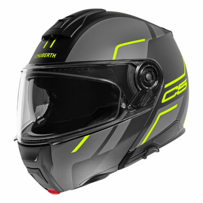 SCHUBERTH C5 Master Gelb Modulares Motorradhelm ECE 22.06 Doppelscheibe