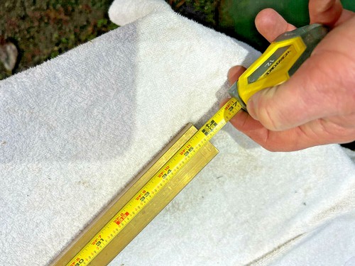 360 BRASS *Solid BAR* 1.25" X 1.25" X 35-5/8" =17.30 LBS *Checked 4 purity* - Picture 4 of 6