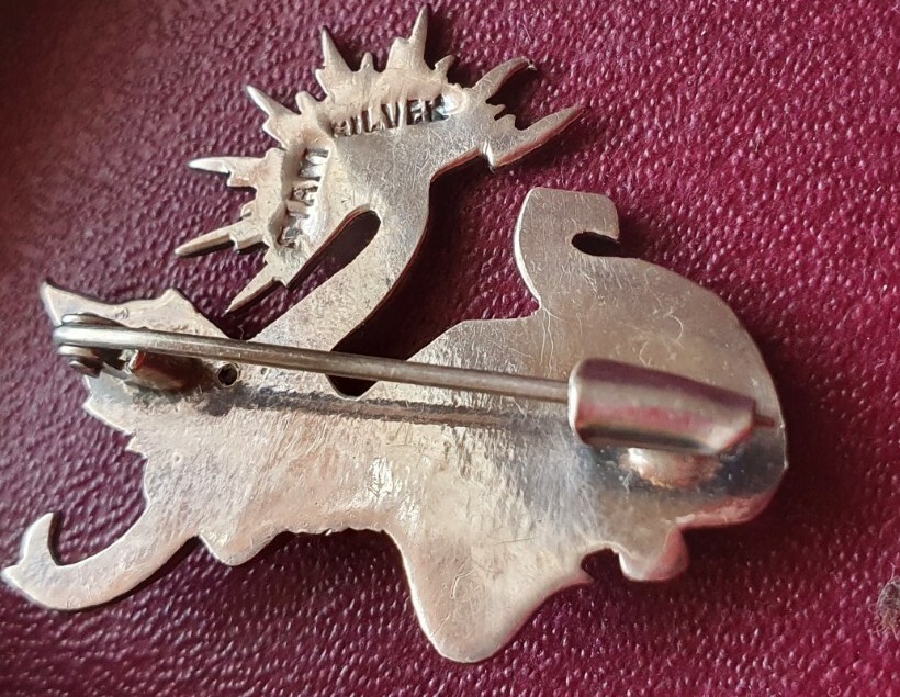 5 Grams Sterling Silver Solid Dancer Vintage Broo… - image 5