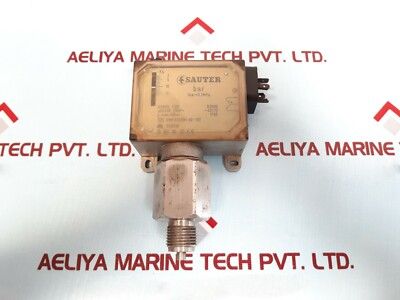 Sauter Dsn52 F001 Pressure Switch 10(3)a 250v