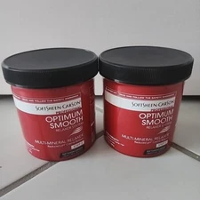 2x SoftSheen Carson Optimum Smooth Multi Mineral Relaxer Super Strength Step 2