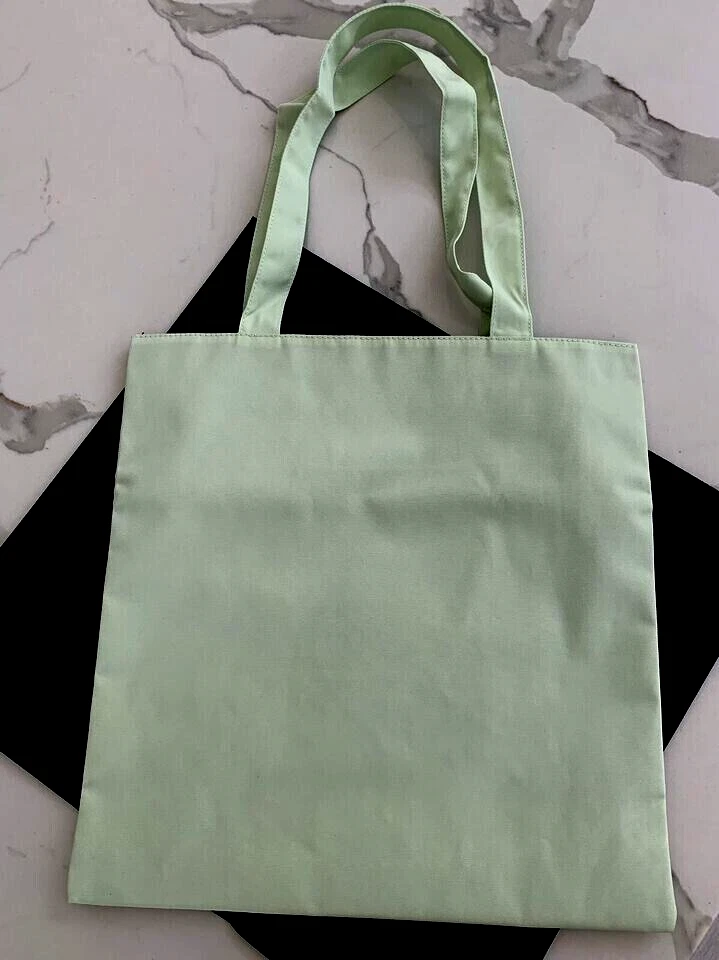 Royal Green Mogra Print Tote Bag