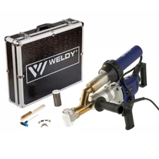 WELDY Handheld Plastic Extrusion Welding Machine kit Hot Air Plastic Welder EX2