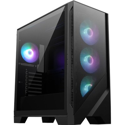 MSI MAG FORGE 320R AIRFLOW Mid-Tower PC Gehäuse - ATX Kapazität, bis 390mm RTX 40