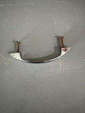Vintage Amerock Look SMOOTH Polished Chrome 1950's Drawer Pulls Handle MCM