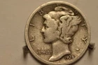 1928-D Mercury Dime (F/VF)90% Silver Item# 7024