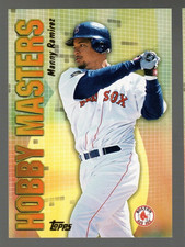 MANNY RAMIREZ RED SOX - 2001 TOPPS HM15 - HOBBY MASTERS INSERT