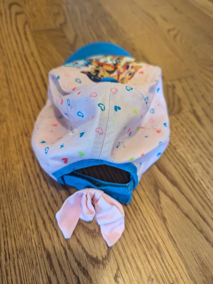 Paw Patrol Hat Light Pink Toddler Nickelodeon Characters Adjustable Size Cap  - Imagem 3 de 4