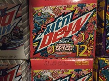 Mountain Dew Baja Caribbean Splash 12-Pack Ca...