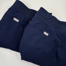 Figs Kade Scrub Pants Mens XL Navy Blue Technical Collection Drawstring T21004