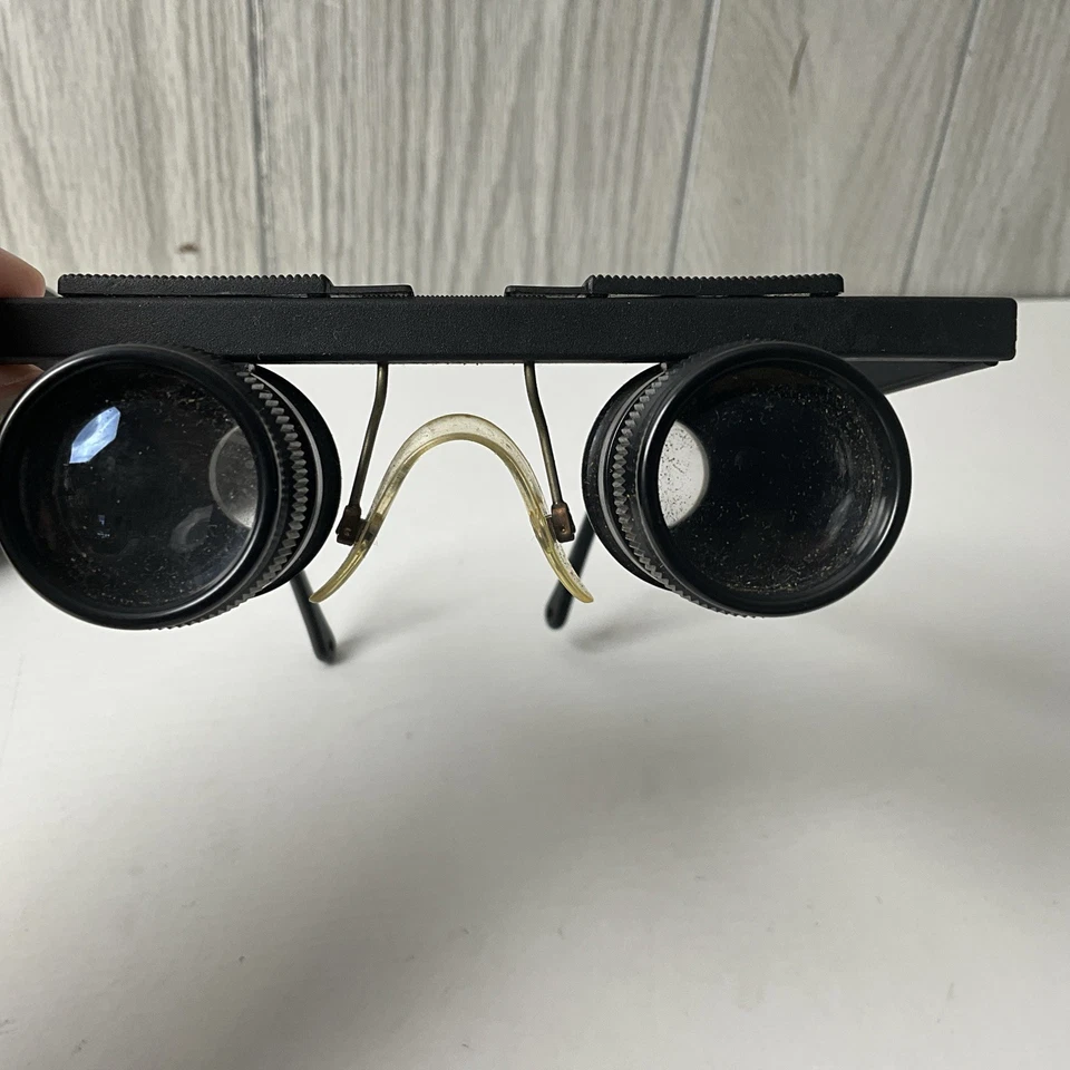 Eschenbach Tele 3x Distancia Binocular Sistema Lupa Lupas Alemania con Estuche Foto 2 de 4