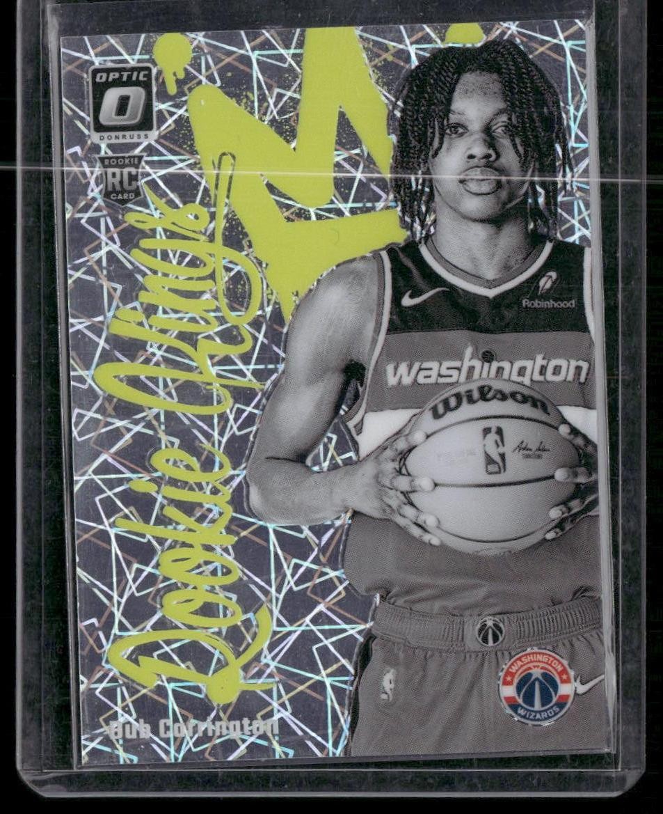 2024-25 Donruss Optic #14 Bub Carrington Rookie Kings RC Prizm SSP Case Hit