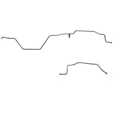 For Dodge Ram 3500 1994-1997 Rear Brake Lines Steel Wra9404om-cpp For Dodge Ram 3500 1994-1997 Rear Brake Lines Steel Wra9404om-cpp