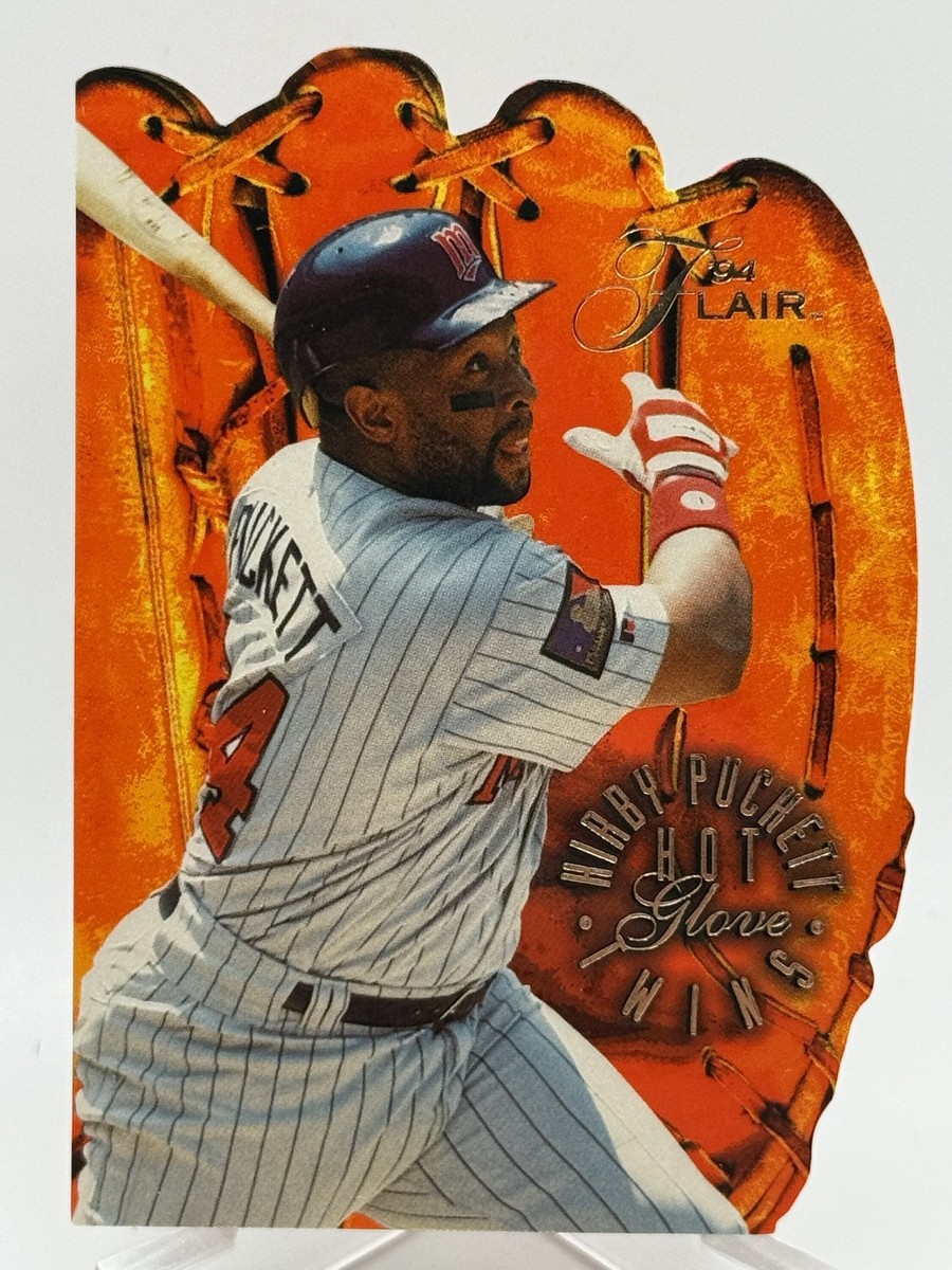 Kirby Puckett 1994 Flair Hot Glove #7 HOF 7 | eBay