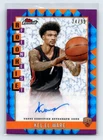2024 Topps Finest Basketball Blue Geometric Refractor Kel'el Ware #RFA-KW
