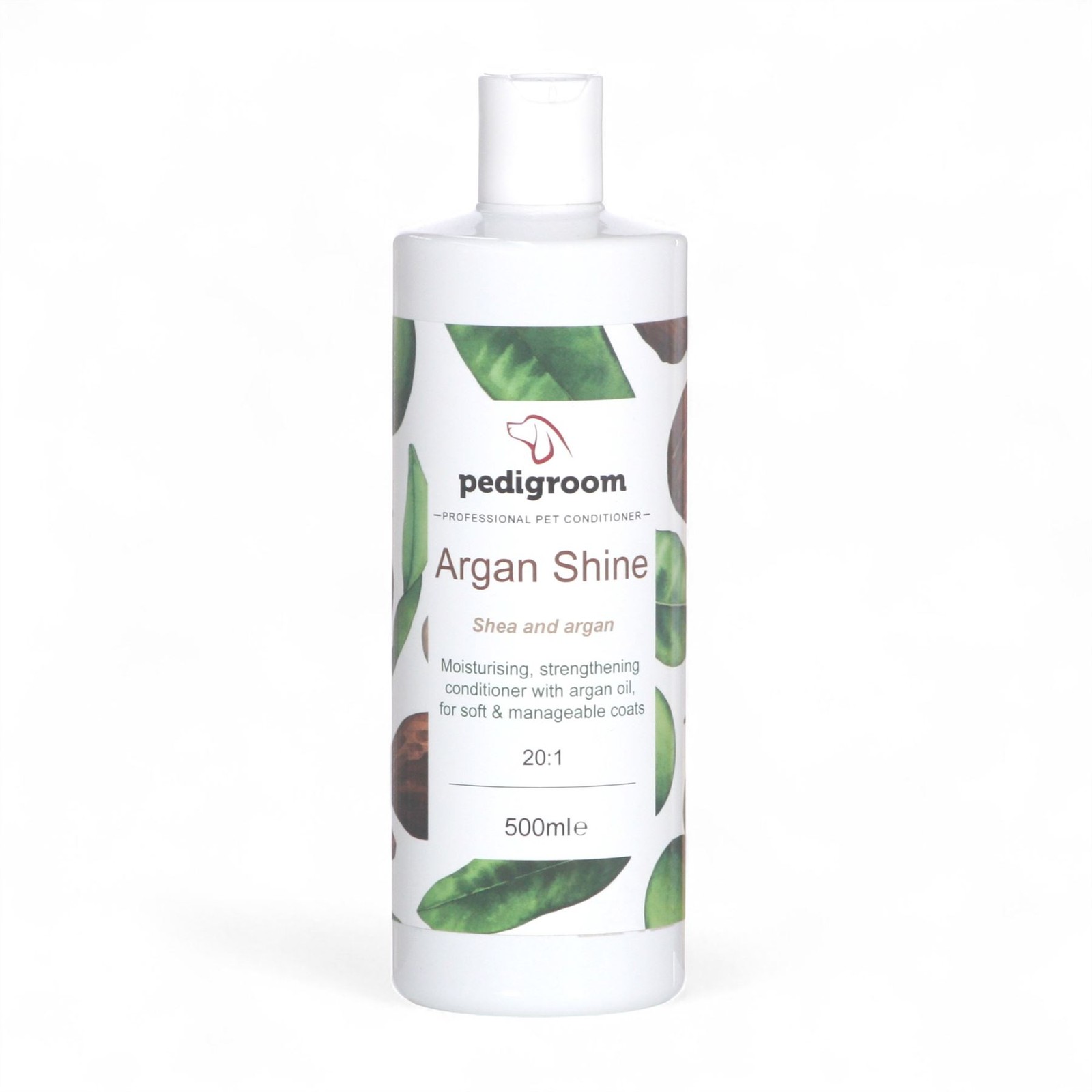 Pedigroom Dog Conditioner Argan Shine 500ml with Shea & Agan Oil Moisturising