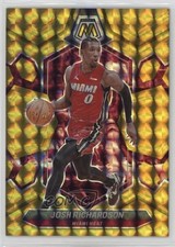 2023-24 Panini Mosaic Gold Mosaic Prizm 7/10 Josh Richardson #189 1o2
