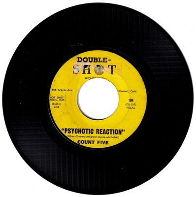 Count Five. Psychotic Reaction/ They're Gonna Get You 45 rpm