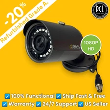 ✅ Original Q-See 1080P Analog HD IR Bullet add on Security Camera - QCA8050BA ✅