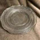 Vintage Federal Depression Glass Patrician Spoke In 1930S Clear Dinner Plate Lot