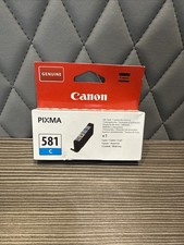 Genuine Canon PIXMA 581 Cyan Ink 2103C001 New Sealed