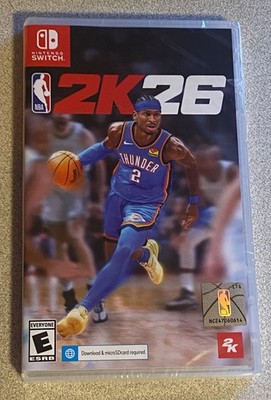 NBA 2K26 Switch Brand New Sealed 2K 65361-3 HAC P BPEZA 710425653612
