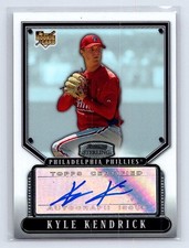Kyle Kendrick 2007 Bowman Sterling #BS-KRK Auto Refractor
