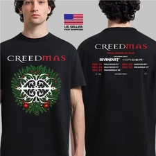 Creed Creedmas 2025 Final Shows Of 2025 Christmas On December Schedule T-Shirt
