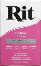 LOT OF 24  1-1/8 OZ. BRAND NEW RIT ALL-PURPOSE POWDER DYE FUCHSIA  885967831207