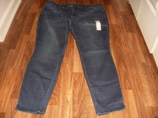 WOMENS TERRA  SKY SKINNY STRETCH JEANS SIZE 18W NWT