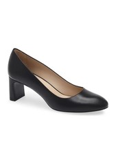 New Stuart Weitzman Babette Pump Blue Leather Sz 5.5