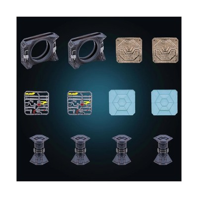 Dwarven Forge Unpainted Dwarvenite Starforged Alpha Portals Pack NM
