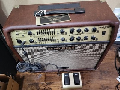 Behringer ACX1800 ultracoustic amplifier 180 watts excellent condition.