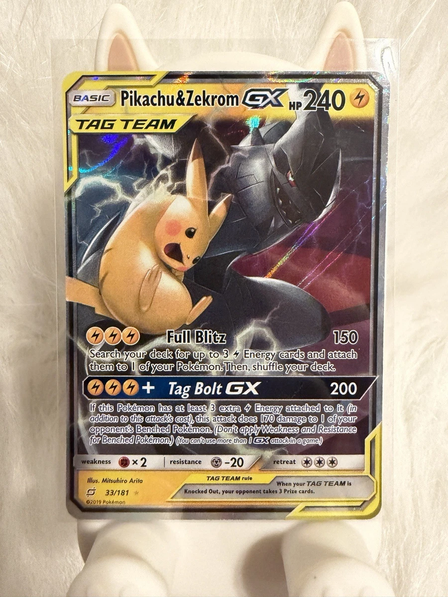 Pikachu & Zekrom GX Pokémon TCG Cards for sale | eBay