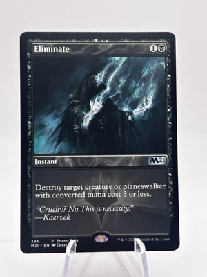 Eliminate 395 Promo Core Set 2021 M21 MTG NM